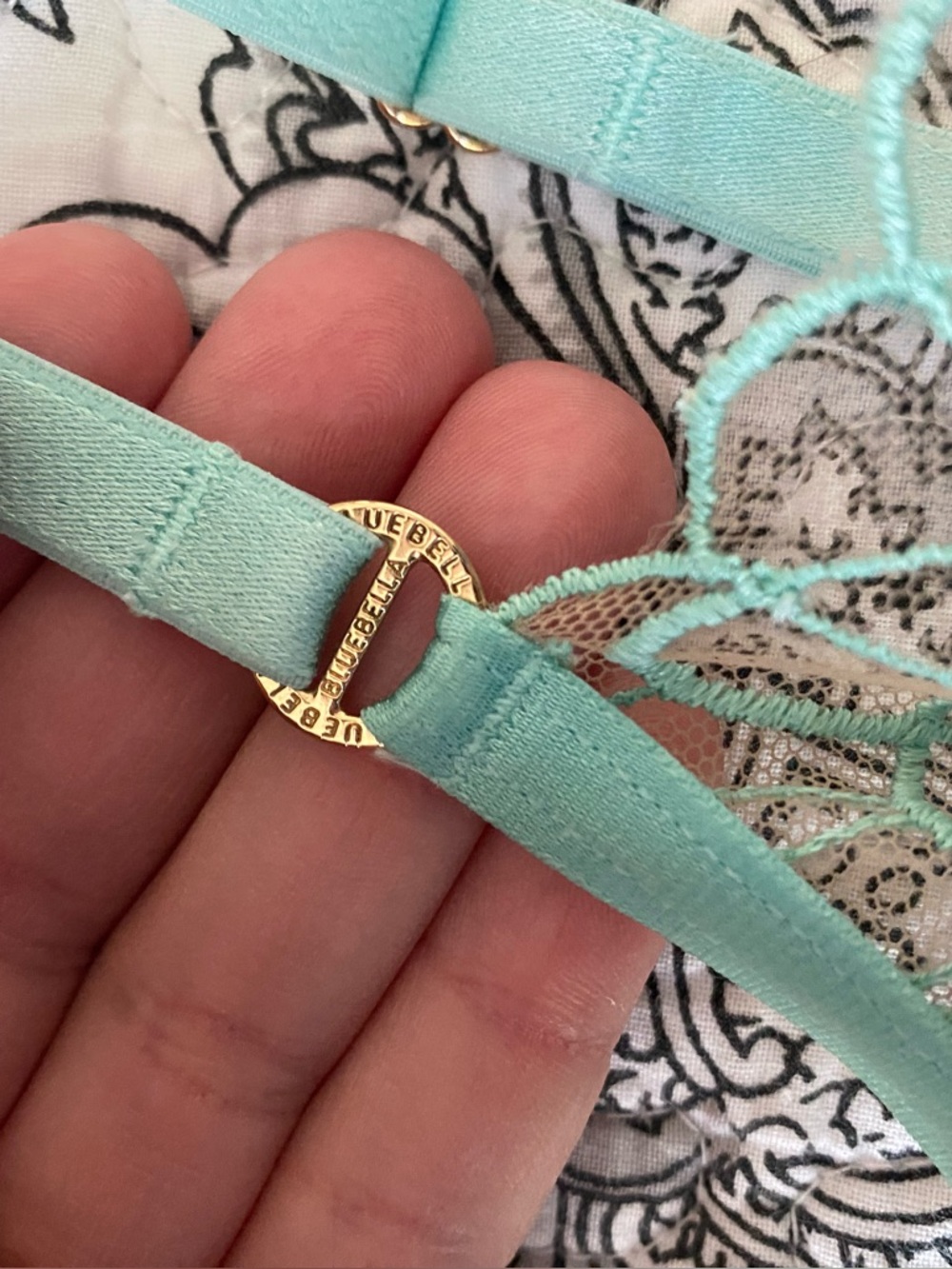 Bluebella Rosetta Wired Bra 34DD/E Sheer bra Rosetta Embroidered Underwire Bra - Picture 6 of 14